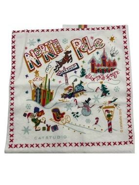 Catstudio North Pole Dish Towel Hand Bar Towel
